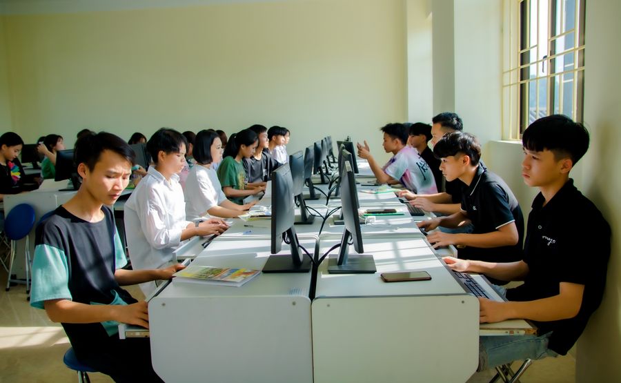 Clase de informática