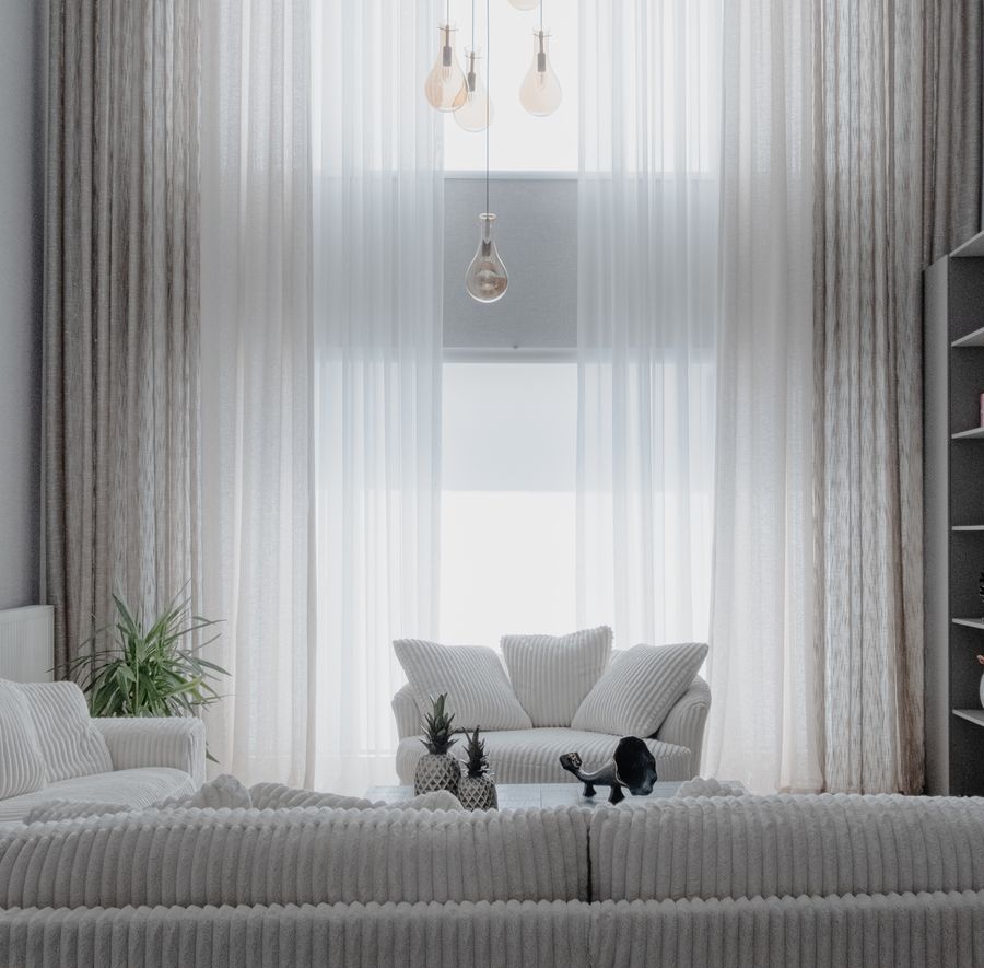 Salón de vivienda reformada