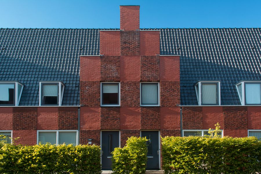 Fachada de vivienda de obra nueva