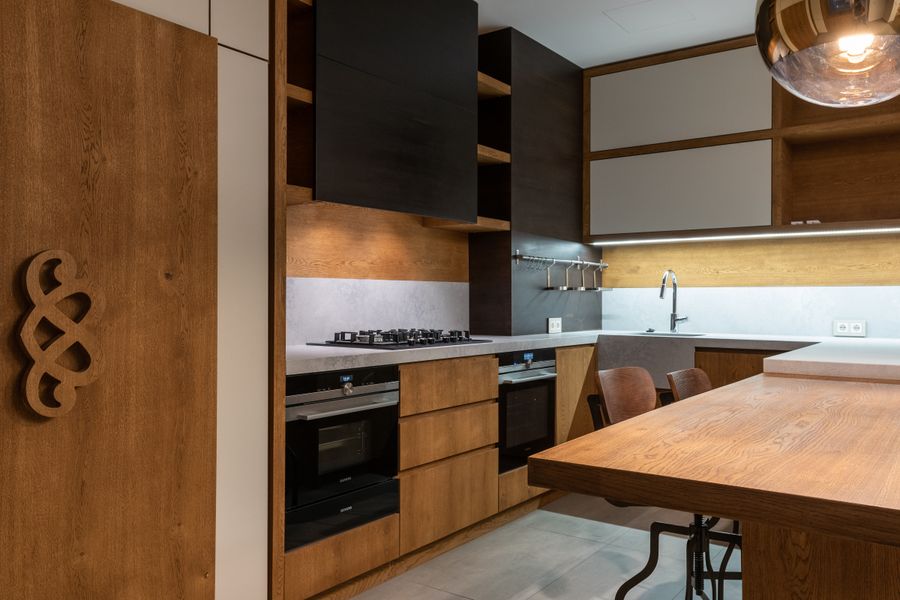 Cocina de un proyecto de interiorismo