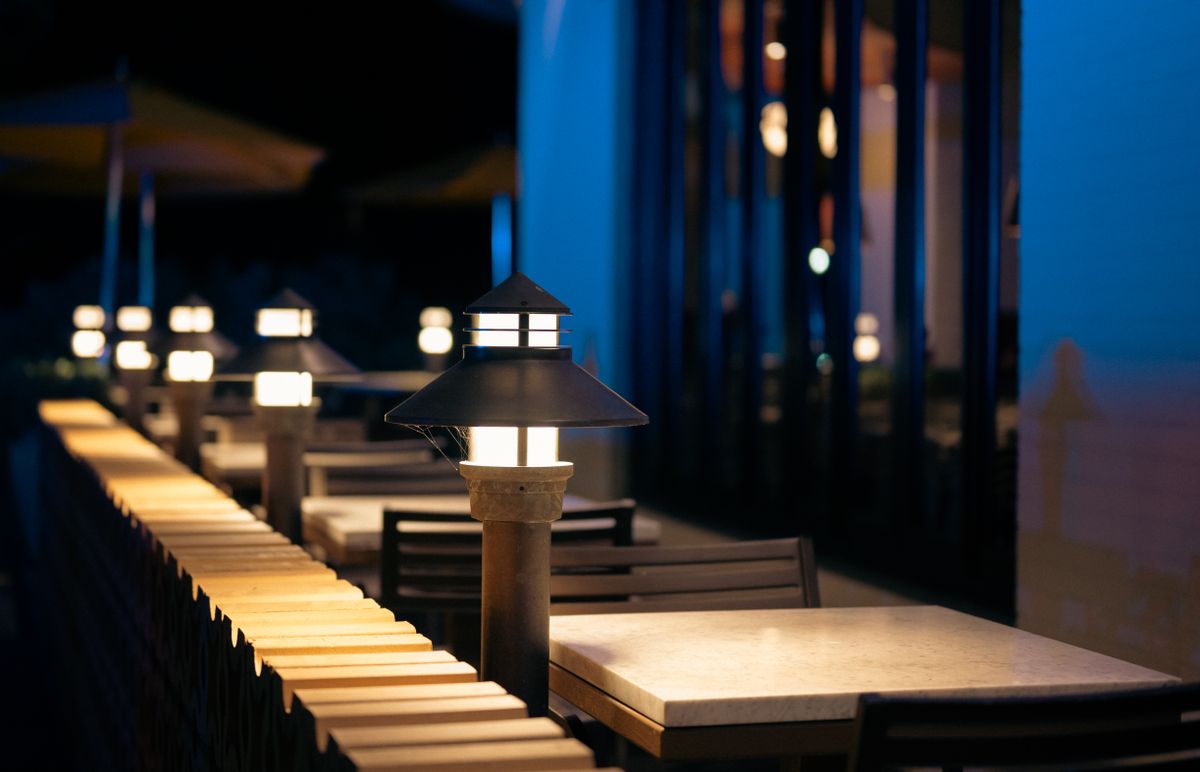 Terraza de la cervecería