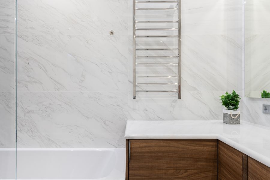 Baño de la habitación Bahía