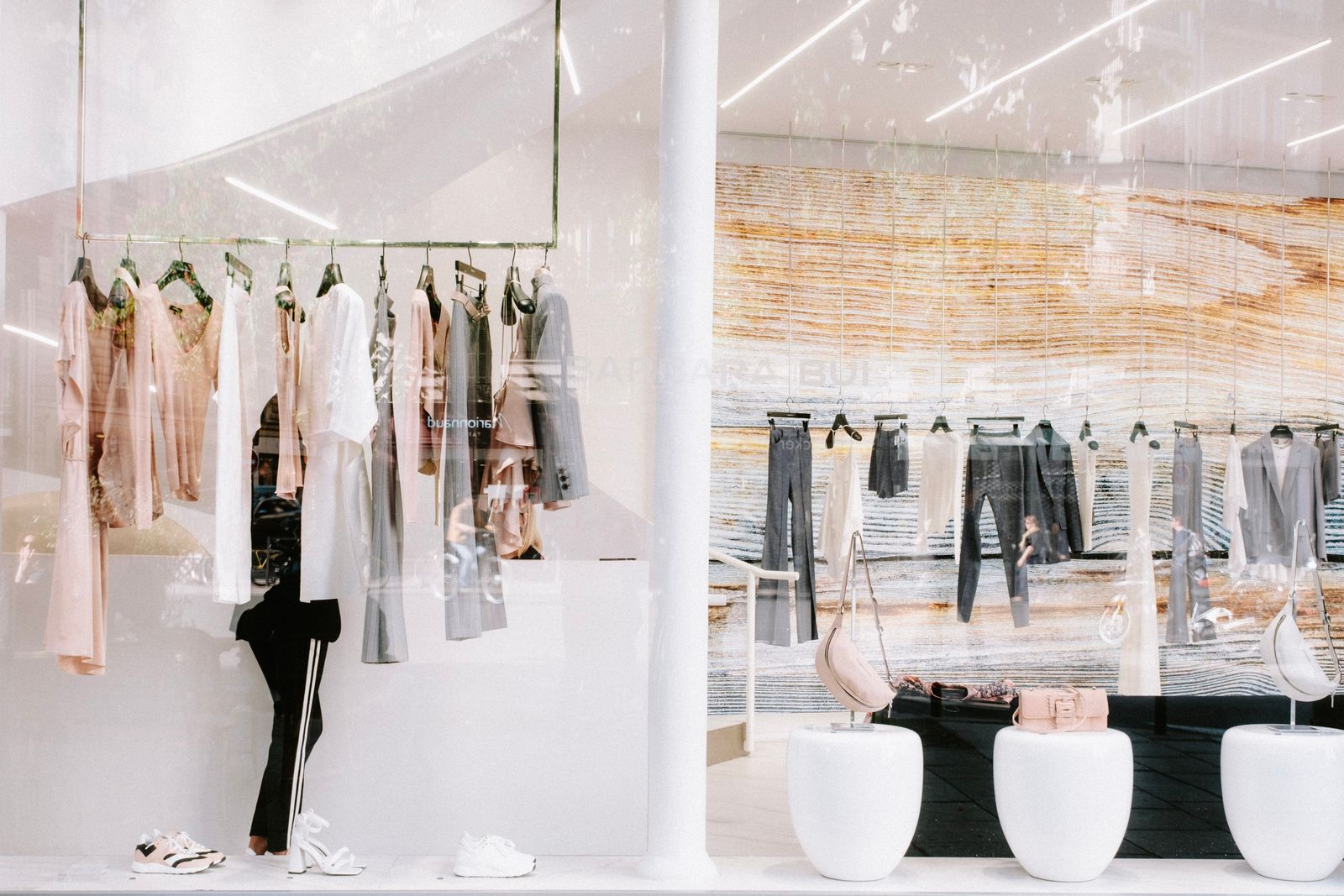 Interior de la tienda Nube